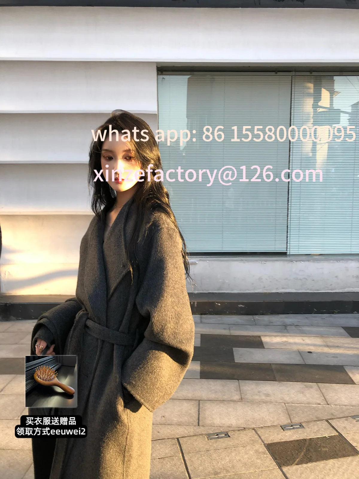 Customizable woolen jacket for women's autumn and winter medium and long styles
Customizable woolen jacket for women's autumn and winter medium and long styles