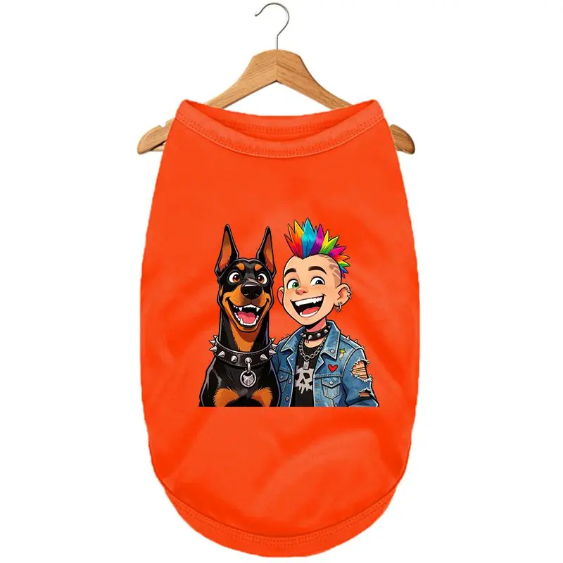 Punk Dog & Boy Summer Vest | Breathable Pet T-Shirt | Cool Doggy Outfit | Pet Clothes For Small Dogs
Punk Dog & Boy Summer Vest | Breathable Pet T-Shirt | Cool Doggy Outfit | Pet Clothes For Small Dogs