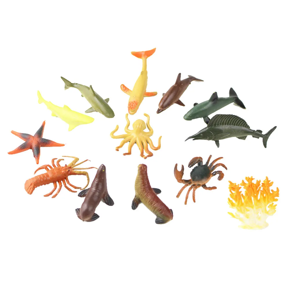 12Pcs Ocean Animal Figures Set Premium Safe Plastic Sea Creatures for Babies Toddlers Educational Color Learning Imaginative
12Pcs Ocean Animal Figures Set Premium Safe Plastic Sea Creatures for Babies Toddlers Educational Color Learning Imaginative