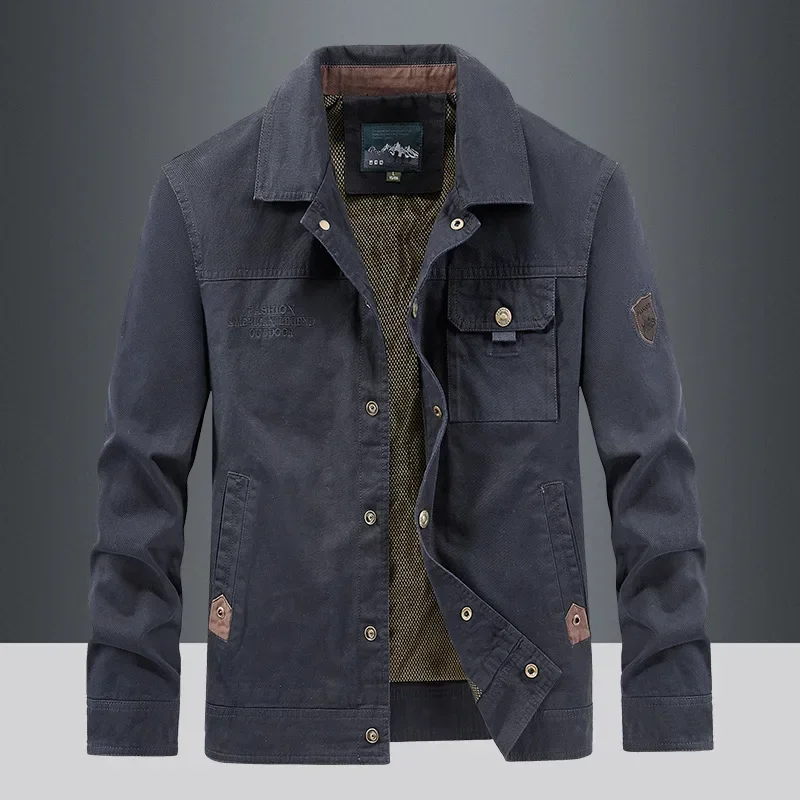 Autumn Military Multi-pocket Tactical Safari Fishing Waterproof Thin Cargo Coat Mens Hot Sale 5XL Mens Outdoor Hiking Jackets
Autumn Military Multi-pocket Tactical Safari Fishing Waterproof Thin Cargo Coat Mens Hot Sale 5XL Mens Outdoor Hiking Jackets