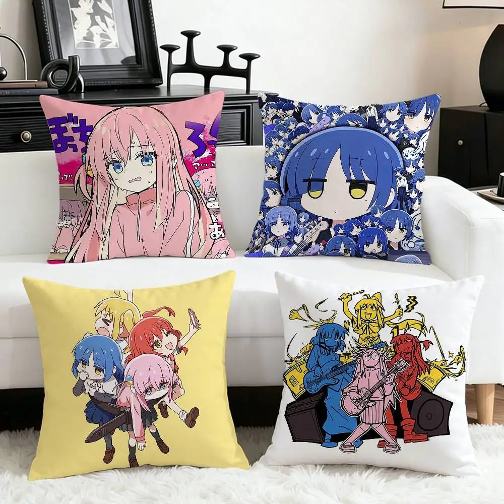BOCCHI THE ROCK Various Sizes Square Pillow Case For Car Home Bedchamber Decor
BOCCHI THE ROCK Various Sizes Square Pillow Case For Car Home Bedchamber Decor