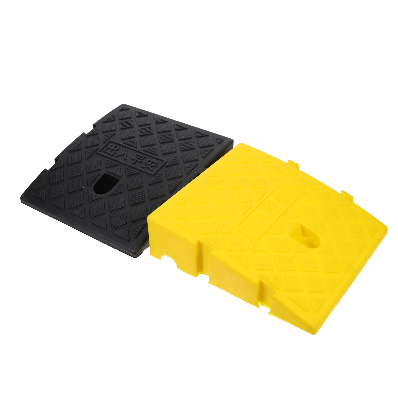 2 Pcs Slope Ramp Pad for Wheelchairs Home Step Door Vehicles Durable Compressive Anti Slip Portable Easy Use Plastic
2 Pcs Slope Ramp Pad for Wheelchairs Home Step Door Vehicles Durable Compressive Anti Slip Portable Easy Use Plastic