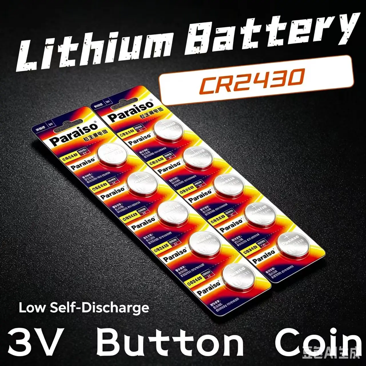 5-50PCS CR2430 3V Lithium Coin Cell Battery DL2430 BR2430 Button Batteries for BMW Key Fob Watch Alarm Clock Remote
5-50PCS CR2430 3V Lithium Coin Cell Battery DL2430 BR2430 Button Batteries for BMW Key Fob Watch Alarm Clock Remote
