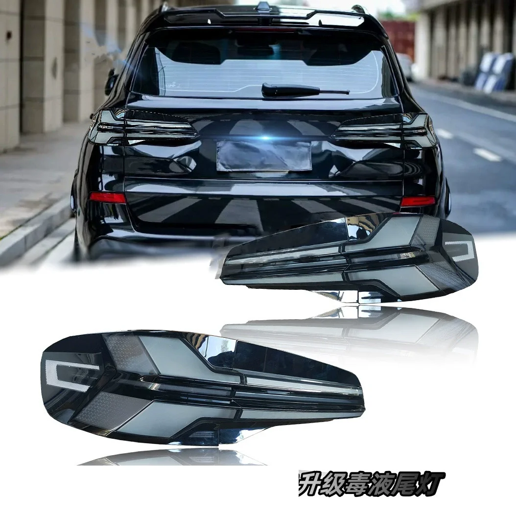 Светодиодный задний фонарь в сборе для BMW X5 G05 G18 19-23, модифицированный новый стиль, задний фонарь с динамическим указателем поворота
Светодиодный задний фонарь в сборе для BMW X5 G05 G18 19-23, модифицированный новый стиль, задний фонарь с динамическим указателем поворота