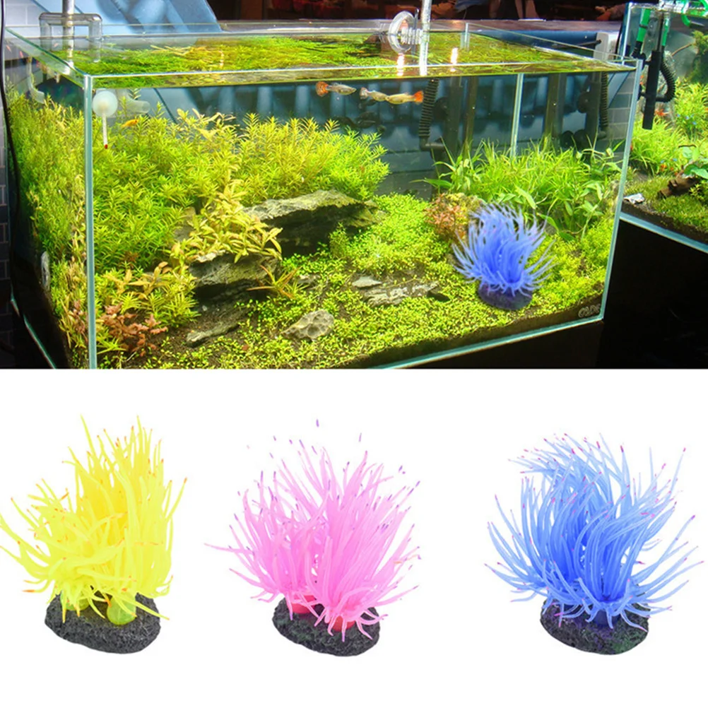 Water Landscape Decor Sea Anemone Fish Tank Decor Yellow Soft Coral For Aquarium Water Landscape Accessories
Water Landscape Decor Sea Anemone Fish Tank Decor Yellow Soft Coral For Aquarium Water Landscape Accessories