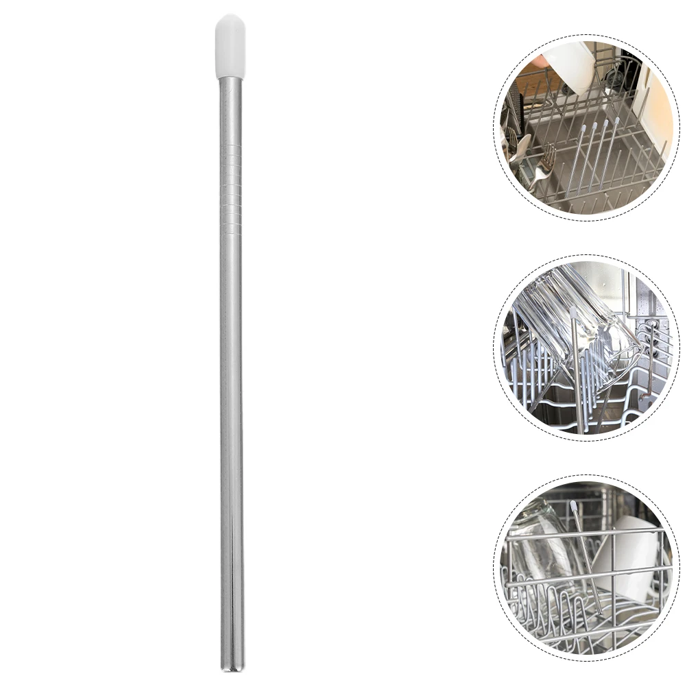 6 Pcs Stainless Steel Dishwasher Drainer Cup Drying Rack Holder Bracket Bottle Insert Draining Sticks
6 Pcs Stainless Steel Dishwasher Drainer Cup Drying Rack Holder Bracket Bottle Insert Draining Sticks