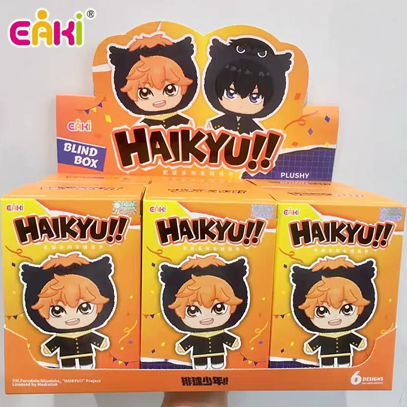 Haikyuu!! Original Eaki Juvenile Mascot Series Keychain Hinata Shoyo Blind Box Anime Character Peripheral Pendant Gifts
Haikyuu!! Original Eaki Juvenile Mascot Series Keychain Hinata Shoyo Blind Box Anime Character Peripheral Pendant Gifts