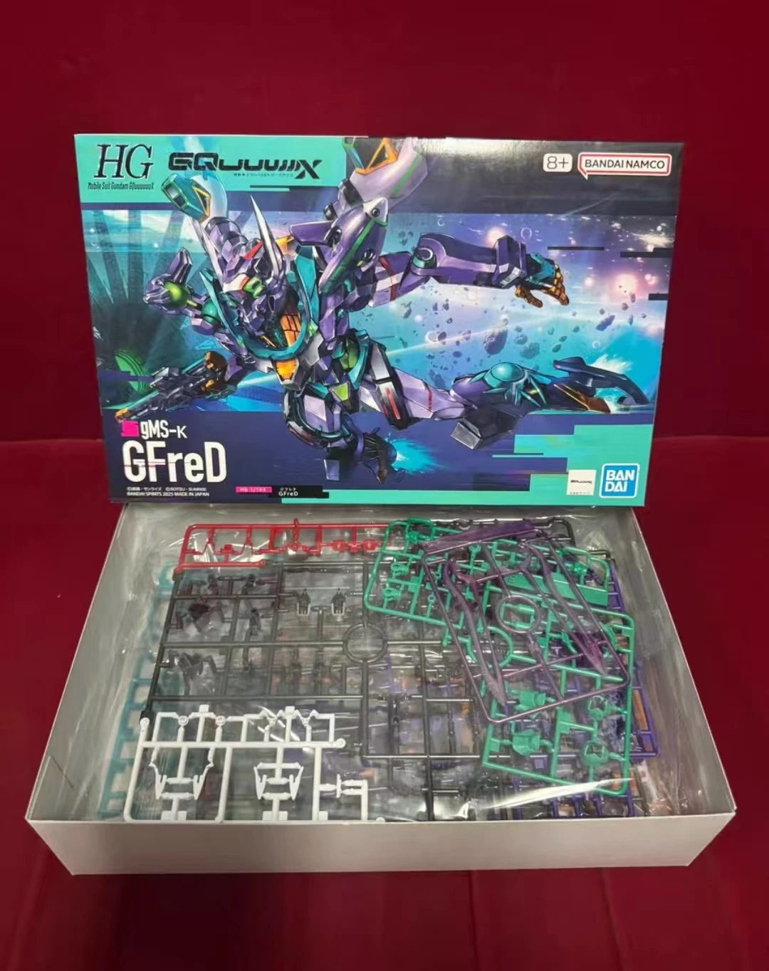 В наличии HG gMS-ır GFreD MSGG GQuuuuuuX Quark II Bandai Совершенно и новая Коллекционная модель
В наличии HG gMS-ır GFreD MSGG GQuuuuuuX Quark II Bandai Совершенно и новая Коллекционная модель