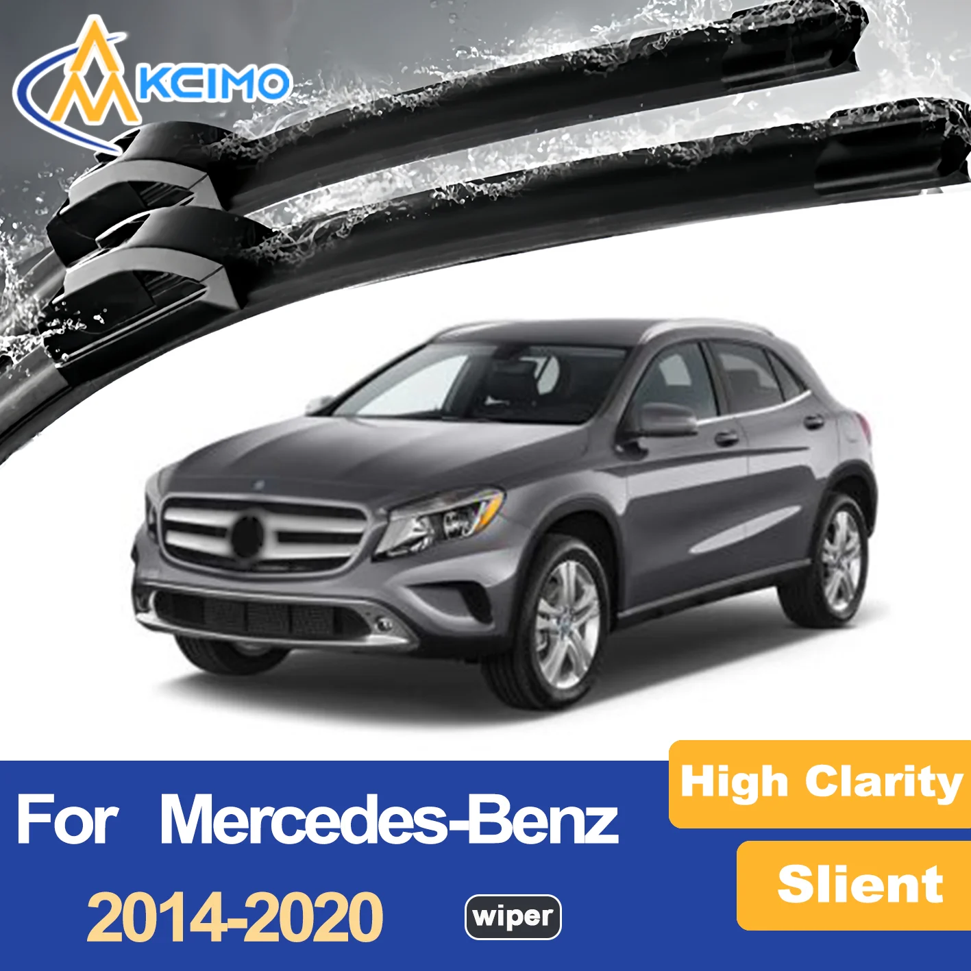 Premium Wiper Blades for 2014–2020 Mercedes-Benz GLA X156 Streak Free Durable Ideal for Clear Visibility
Premium Wiper Blades for 2014–2020 Mercedes-Benz GLA X156 Streak Free Durable Ideal for Clear Visibility