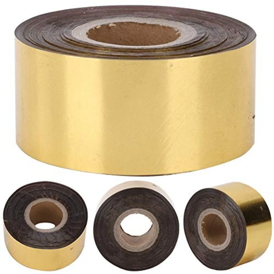 Hot Stamping Foil Paper with 1.2 x 400ft, Hot Foil Stamping Paper for Leather Bronzing Machine PU Heat Transfer Anodized Gilded
Hot Stamping Foil Paper with 1.2 x 400ft, Hot Foil Stamping Paper for Leather Bronzing Machine PU Heat Transfer Anodized Gilded