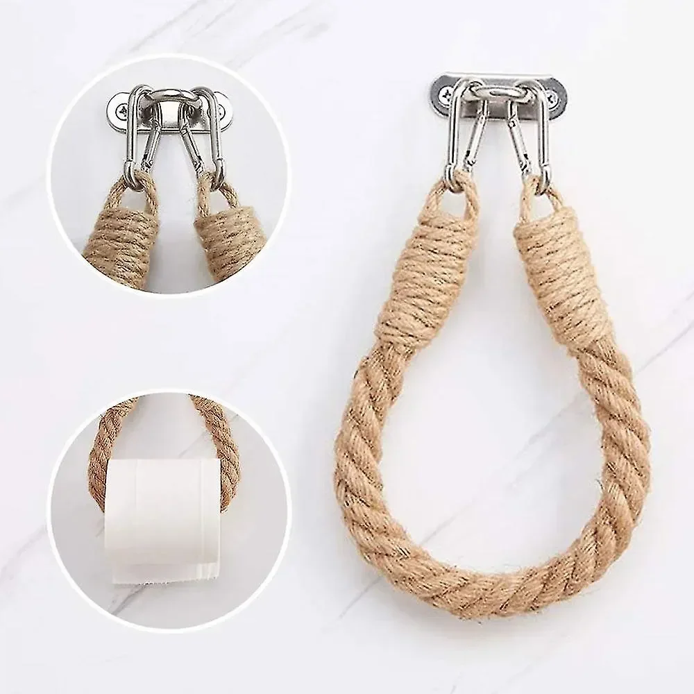 Vintage Hotel Style Bathroom Towel Lanyard Toilet Paper Holder Vintage Decor Stylish Home Bathroom Accessories
Vintage Hotel Style Bathroom Towel Lanyard Toilet Paper Holder Vintage Decor Stylish Home Bathroom Accessories
