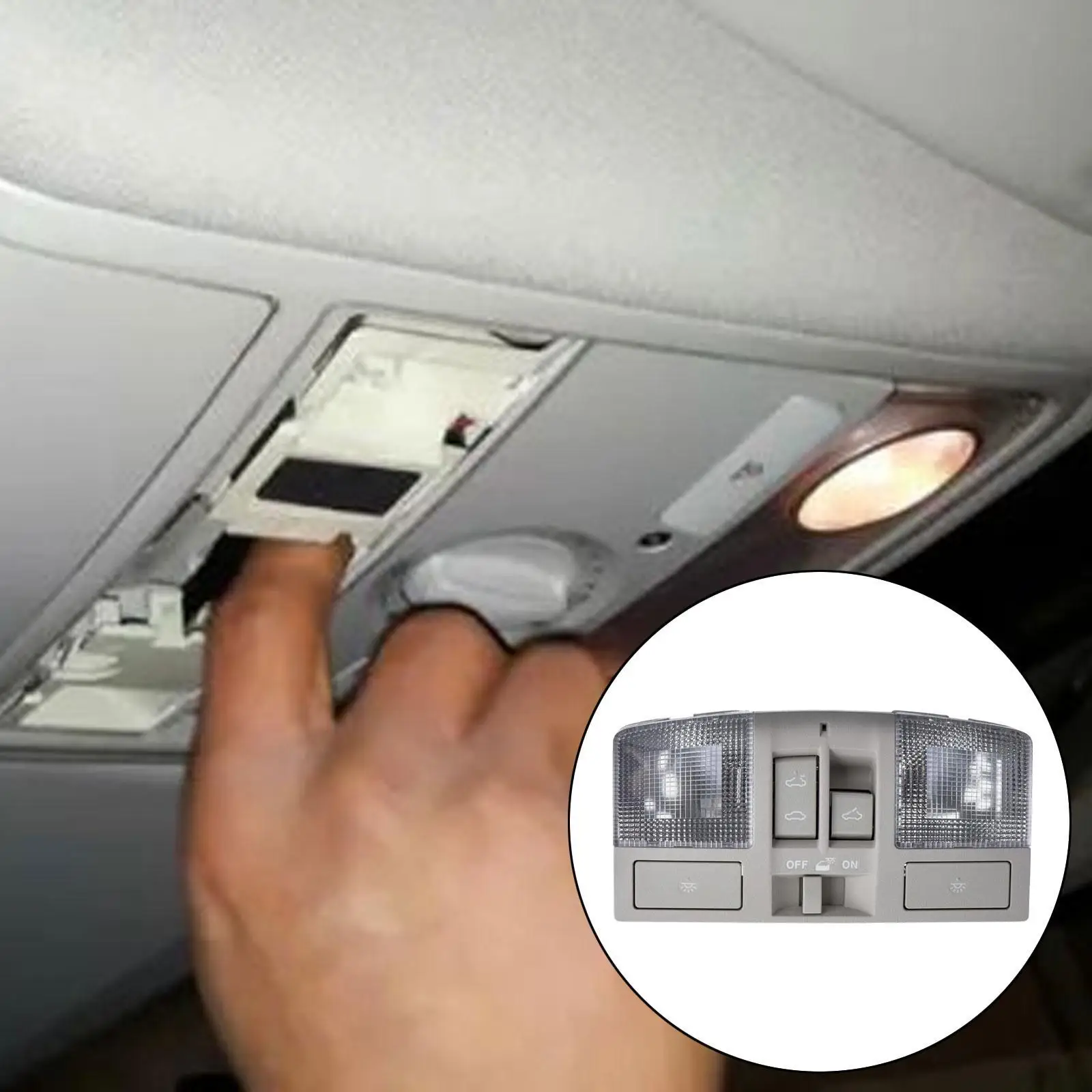 Overhead Console Switch Easy to Install Universal Directly Replace Dome Light Switch for Mazda 3 2010-2013 Bcn869970B75,
Overhead Console Switch Easy to Install Universal Directly Replace Dome Light Switch for Mazda 3 2010-2013 Bcn869970B75,