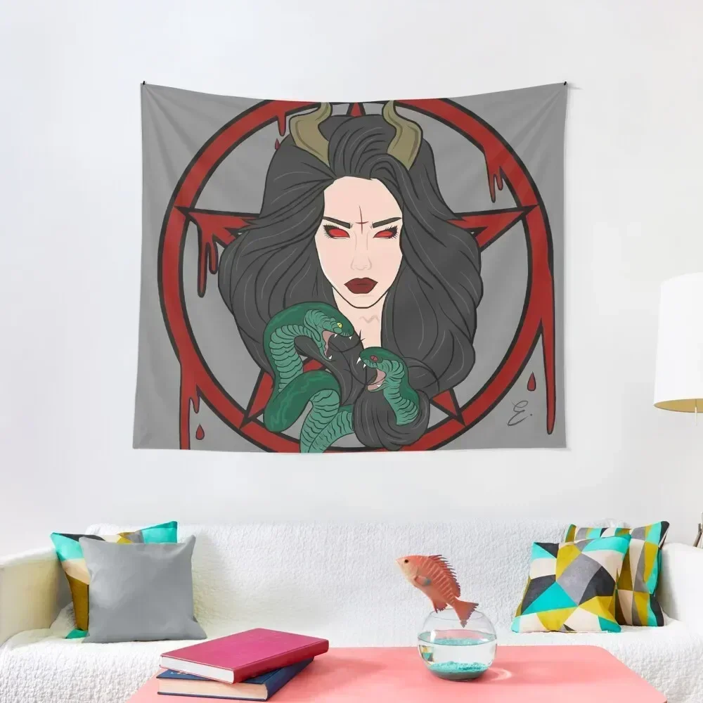 Halloween Pentacle Witch Lilith Tapestry Wall Deco Wallpaper Aesthetic Room Decors Tapestry
Halloween Pentacle Witch Lilith Tapestry Wall Deco Wallpaper Aesthetic Room Decors Tapestry