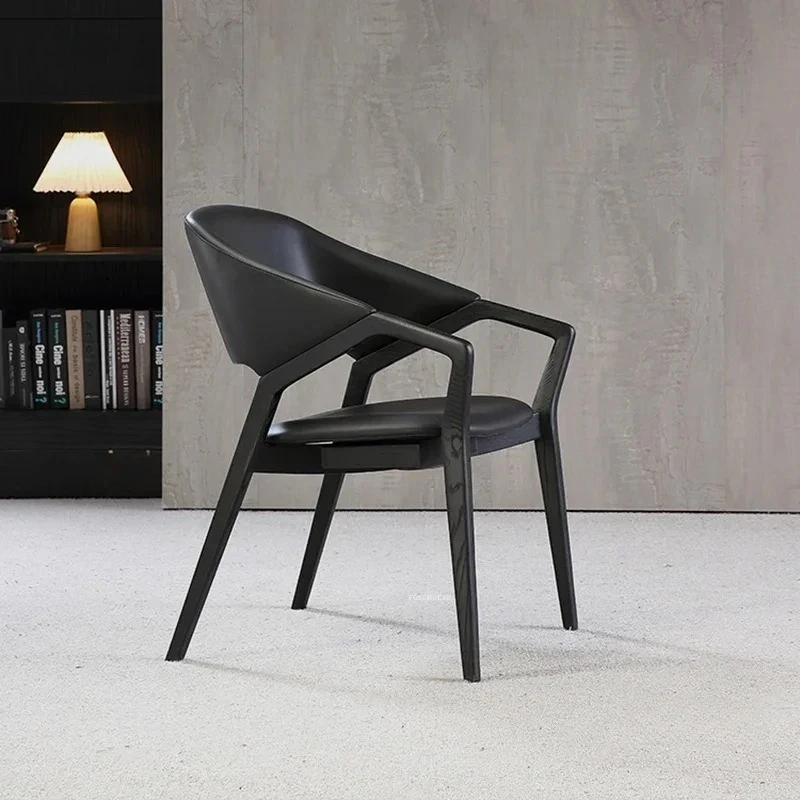 For Nordic Solid Wood Dining Room Chairs for Kitchen Dining Chairs Light Luxury Comfortable Designer Sedentary Backrest Armchai
For Nordic Solid Wood Dining Room Chairs for Kitchen Dining Chairs Light Luxury Comfortable Designer Sedentary Backrest Armchai