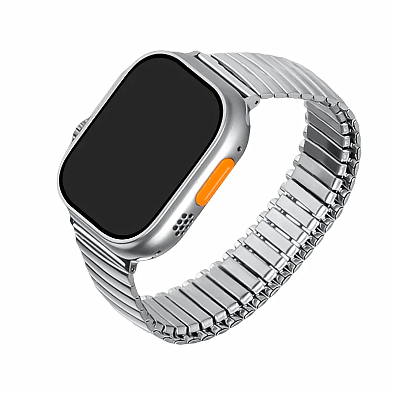 Elastic Band For Apple Watch Strap Ultra 49mm 45mm 41 44mm 40mm 38mm 42mm Series 8 5 4 3 2 1 Expansion Stainless Steel Bracelet
Elastic Band For Apple Watch Strap Ultra 49mm 45mm 41 44mm 40mm 38mm 42mm Series 8 5 4 3 2 1 Expansion Stainless Steel Bracelet