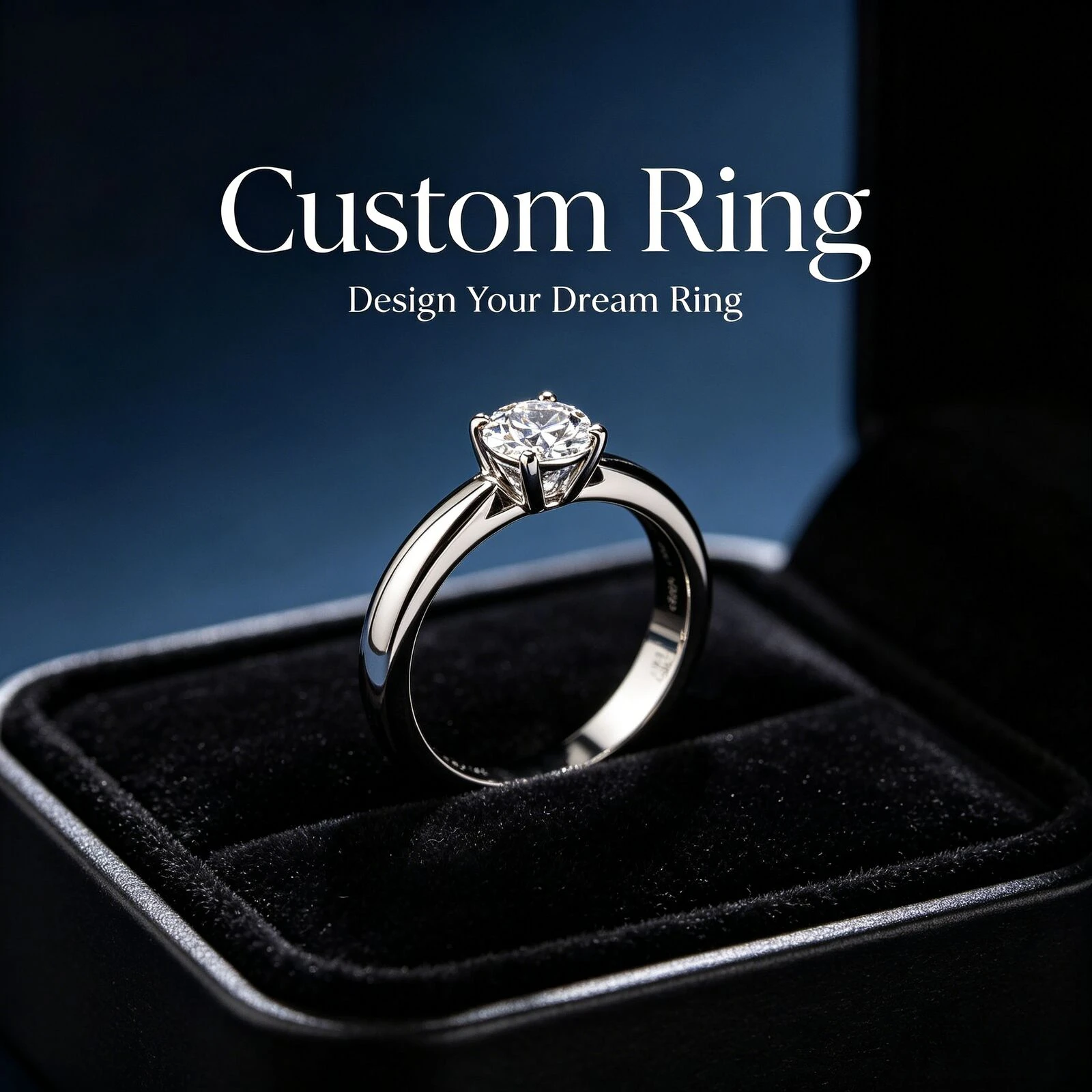 Customized personalized ring crafting D VVS1 moissanite 925 sterling silver ring
Customized personalized ring crafting D VVS1 moissanite 925 sterling silver ring
