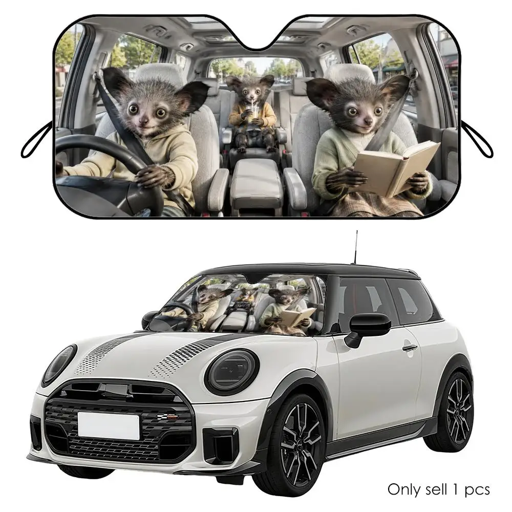 Aye-aye Driving Travel Sun Visor Reusable Aluminum Foil Car Windshield Sun Visor UV Heat Insulation Cover Shade
Aye-aye Driving Travel Sun Visor Reusable Aluminum Foil Car Windshield Sun Visor UV Heat Insulation Cover Shade