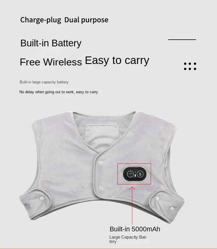 Electric Heating Shoulder Protector Heating Net Pocket Shoulder Protector Neck Carbon Fiber Heating
Electric Heating Shoulder Protector Heating Net Pocket Shoulder Protector Neck Carbon Fiber Heating