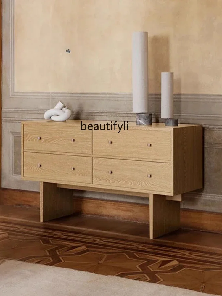 Mid-Ancient Sideboard Cabinet Storage Rack Silent Style Simple Home Small Apartment Italian Minimalist Locker Oak
Mid-Ancient Sideboard Cabinet Storage Rack Silent Style Simple Home Small Apartment Italian Minimalist Locker Oak