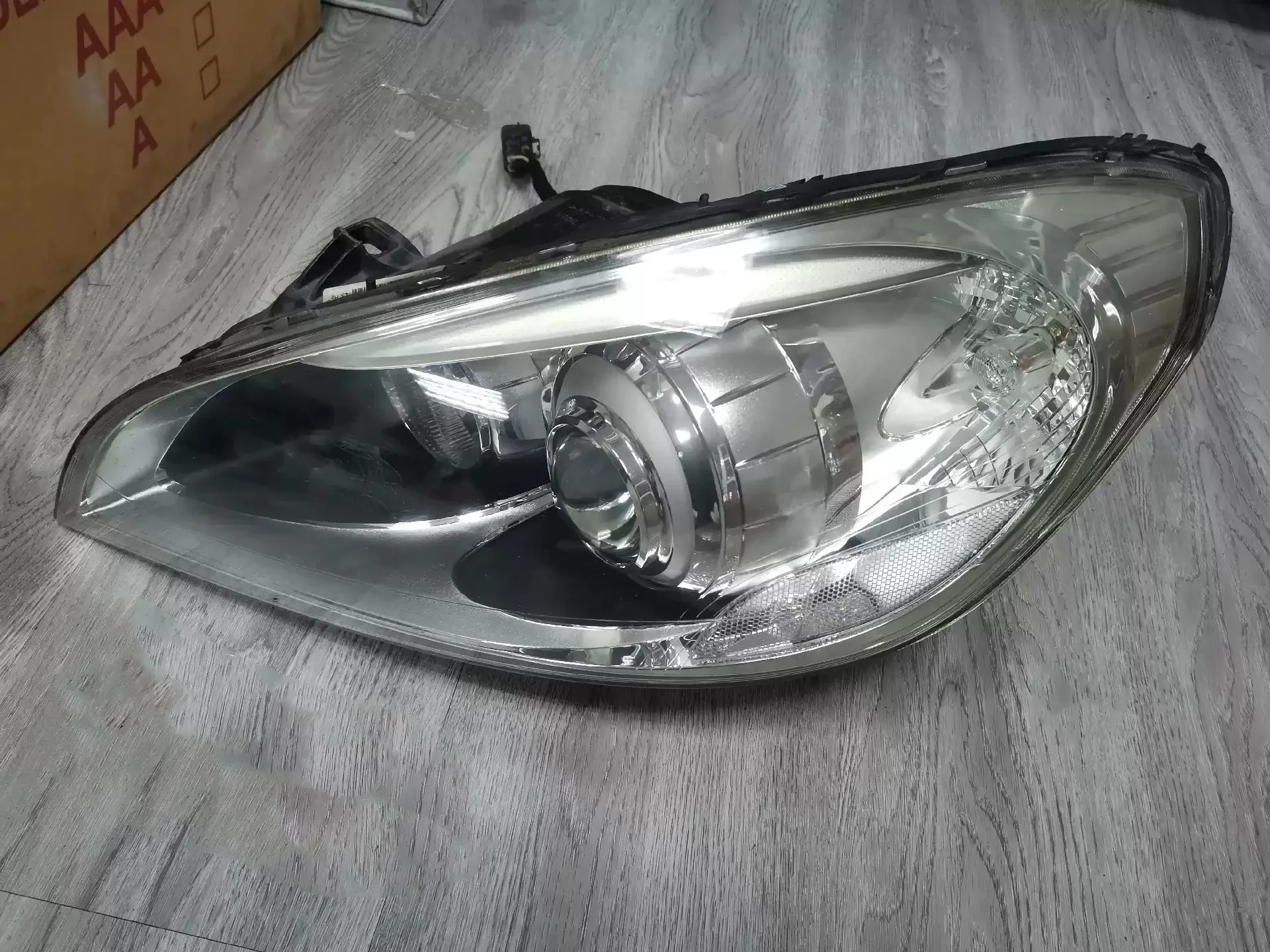 Car Front Headlight Led Daytime Running DRL Head lamp Low High Beam Angel eye for Volvo S60 10-13
Car Front Headlight Led Daytime Running DRL Head lamp Low High Beam Angel eye for Volvo S60 10-13