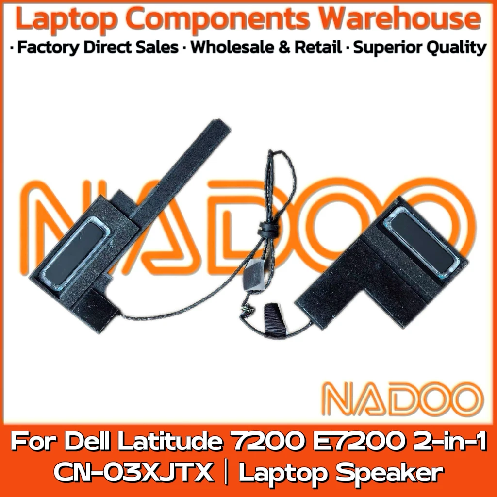 New Original Laptop Notebook Audio Speaker For Dell Latitude 7200 E7200 2-in-1 CN-03XJTX built-in speaker horn audio
New Original Laptop Notebook Audio Speaker For Dell Latitude 7200 E7200 2-in-1 CN-03XJTX built-in speaker horn audio