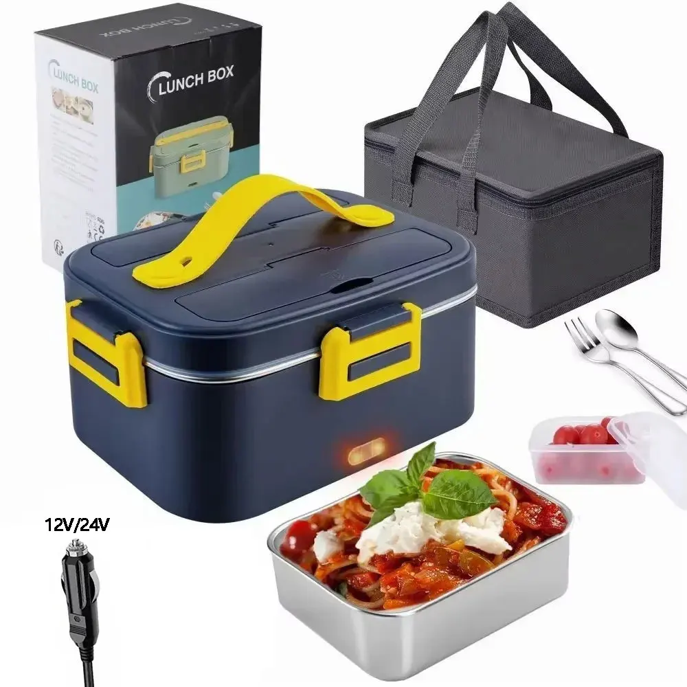 1.8L Food Heater 3 in1 Portable Leakproof Heated Lunch Box 75W Electric Lunch Box for Car Truck Office with Insulated Carry Bag
1.8L Food Heater 3 in1 Portable Leakproof Heated Lunch Box 75W Electric Lunch Box for Car Truck Office with Insulated Carry Bag