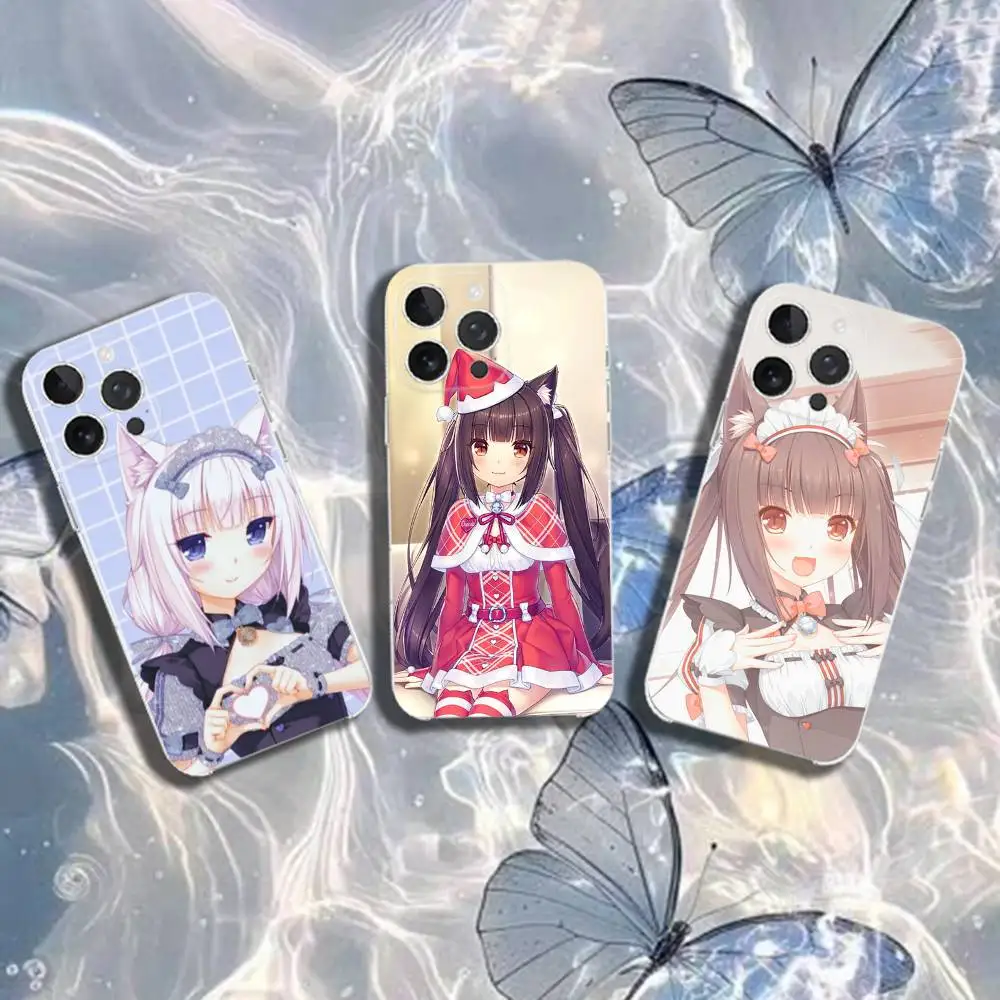 N-Nekopara-S Chocola Vanilla Clear Phone Case For iPhone17 16 15 14 13 12 11 Pro Max Case Silicone Soft 13 Mini
N-Nekopara-S Chocola Vanilla Clear Phone Case For iPhone17 16 15 14 13 12 11 Pro Max Case Silicone Soft 13 Mini