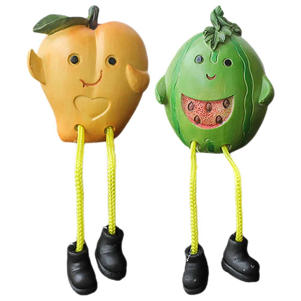 2 Pcs Fruit on Stilts Resin Statue Lovely Car Decor Desktop Shelf Cute Delicate Sitters Home Ornaments
2 Pcs Fruit on Stilts Resin Statue Lovely Car Decor Desktop Shelf Cute Delicate Sitters Home Ornaments