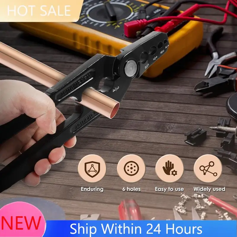 A78K New Copper Tube Rounder, Manual Pipe Rounding Plier With 6 Hole Design, Flat Tube Repair Plier, Copper Benders Tool
A78K New Copper Tube Rounder, Manual Pipe Rounding Plier With 6 Hole Design, Flat Tube Repair Plier, Copper Benders Tool