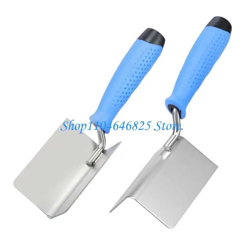Corner Trowel Stainless Steel with Grip Handle Professional Plastering Tool
Corner Trowel Stainless Steel with Grip Handle Professional Plastering Tool