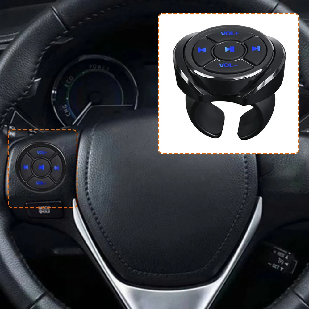 Black Customize Button Steering Wheel Control Universal Car Radio GPS 1pc Plastic Car Acesssories Tool
Black Customize Button Steering Wheel Control Universal Car Radio GPS 1pc Plastic Car Acesssories Tool
