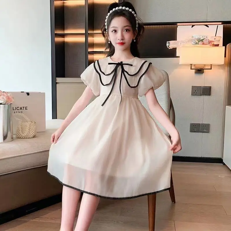 Girls Chiffon Dress Summer New Fashion Princess Dresses Children's Girl Summer Dress Flower Girl Dresses for Weddings 4-12 Years
Girls Chiffon Dress Summer New Fashion Princess Dresses Children's Girl Summer Dress Flower Girl Dresses for Weddings 4-12 Years