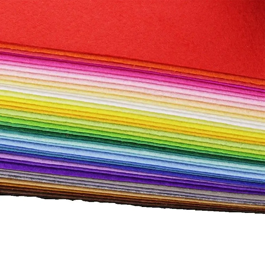 Patchwork Felt Fabric, Non-Woven Sheet, 1 MM Thickness Polyester Cloth For DIY Crafts Scrapbook 40 Pcs/Lot 10cmx15cm
Patchwork Felt Fabric, Non-Woven Sheet, 1 MM Thickness Polyester Cloth For DIY Crafts Scrapbook 40 Pcs/Lot 10cmx15cm