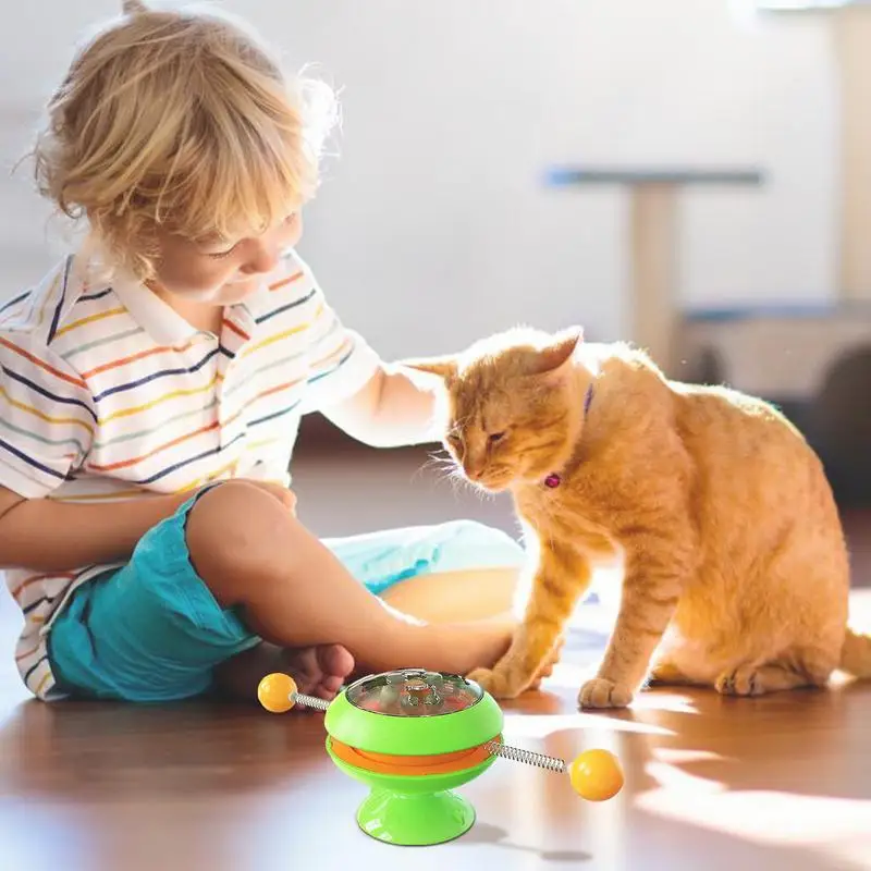 Interactive Windmill Cat Toy Cat Spinner Toy Suction Cup Funny Teasing Cat Spinner Windmill Toys Catnip Interactive Toys For
Interactive Windmill Cat Toy Cat Spinner Toy Suction Cup Funny Teasing Cat Spinner Windmill Toys Catnip Interactive Toys For