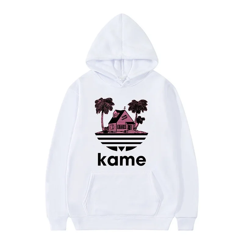 Autumn and Winter Men's Sweatshirt Kame House Printed Hooded Sweatshirt Casual, Fashionable and Collar Half-hidden Men's Top
Autumn and Winter Men's Sweatshirt Kame House Printed Hooded Sweatshirt Casual, Fashionable and Collar Half-hidden Men's Top