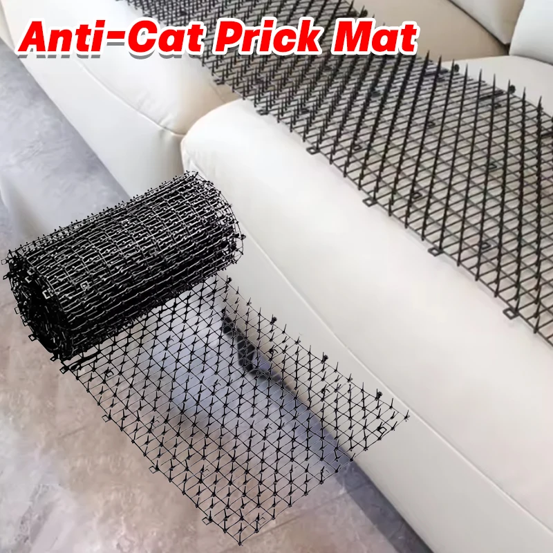 Pest Dog Cat Scat Mat Flexible Plastic Anti Cat Spike Net Reusable Pet Repellent Barrier for Household Sofa Balcony Fence
Pest Dog Cat Scat Mat Flexible Plastic Anti Cat Spike Net Reusable Pet Repellent Barrier for Household Sofa Balcony Fence