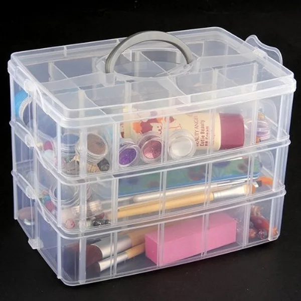 3 Layers Storage Box 10 Compartments per Layer 24 5x17x18 5cm Blue Transparent Hard Plastic Jewelry Organizer with
3 Layers Storage Box 10 Compartments per Layer 24 5x17x18 5cm Blue Transparent Hard Plastic Jewelry Organizer with