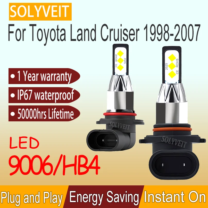 Lightweight Simplify Installation Durable LED Low Beam For Toyota Land Cruiser 1998 1999 2000 2001 2002 2003 2004 2005 2006 2007
Lightweight Simplify Installation Durable LED Low Beam For Toyota Land Cruiser 1998 1999 2000 2001 2002 2003 2004 2005 2006 2007