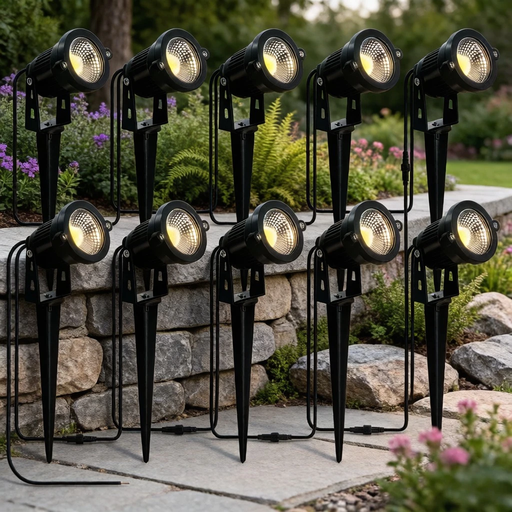 Водонепроницаемые светодиодные садовые светильники 2/4/6/10 в 1, IP65, для улицы, 110В/220В/12В/24В, уличное освещение, безопасные, с кабелем 2 метра, для газона
Водонепроницаемые светодиодные садовые светильники 2/4/6/10 в 1, IP65, для улицы, 110В/220В/12В/24В, уличное освещение, безопасные, с кабелем 2 метра, для газона