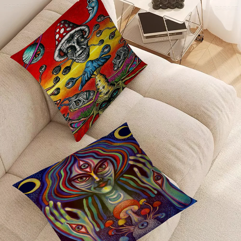 Psychedelic Mushroom Pillow Gifts Home Office Furnishings Bedroom Sofa Car Cushion Cover Case 45x45cm
Psychedelic Mushroom Pillow Gifts Home Office Furnishings Bedroom Sofa Car Cushion Cover Case 45x45cm