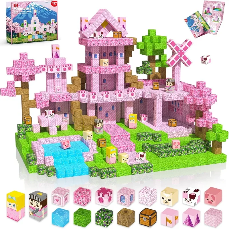 3D Kids Portable Magnetic Blocks Cube Princess Castle Construction Set STEM Sensory Educational Toy Birthday Gift
3D Kids Portable Magnetic Blocks Cube Princess Castle Construction Set STEM Sensory Educational Toy Birthday Gift