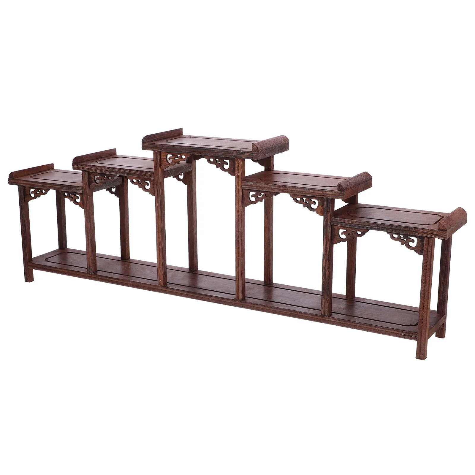 Wood Display Stand Chicken Wing Wood Carving Curio Display Shelf for Figurines Action Figure Organizer
Wood Display Stand Chicken Wing Wood Carving Curio Display Shelf for Figurines Action Figure Organizer