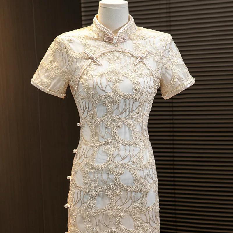 2026 New Cheongsam Women's Toast Bridal Engagement Dress Improved Dress Young
2026 New Cheongsam Women's Toast Bridal Engagement Dress Improved Dress Young