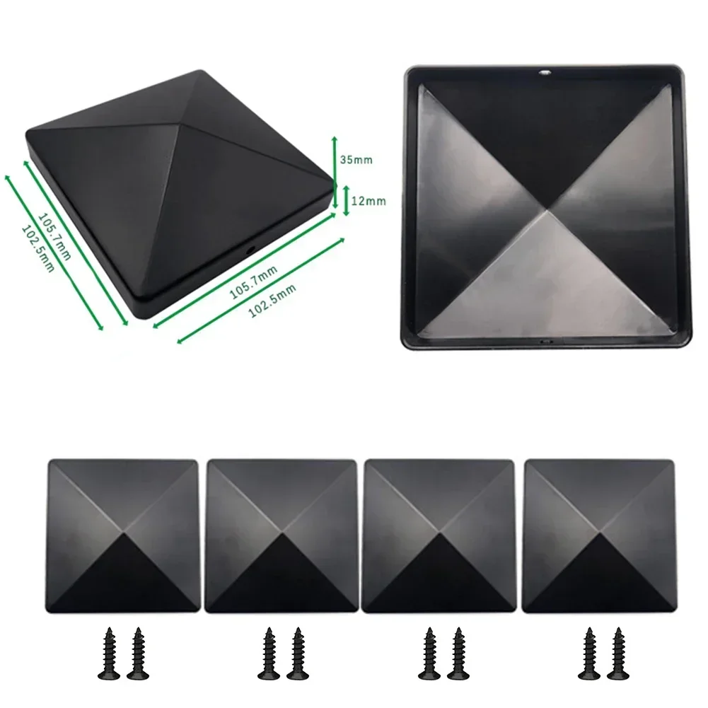 1/4pc Plastic Fence Post Cap Protection Cap 4x4Inch For Protecting Fence Poles Outdoor Wooden Fence Garden Accessories
1/4pc Plastic Fence Post Cap Protection Cap 4x4Inch For Protecting Fence Poles Outdoor Wooden Fence Garden Accessories