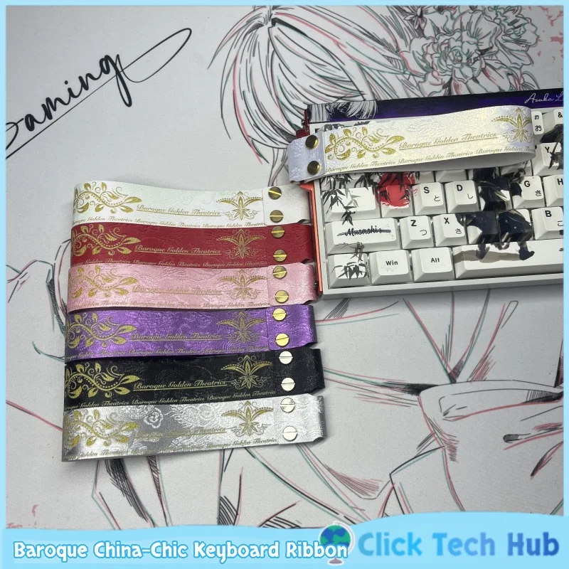 Baroque Universal Chinese Style Keyboard Ribbon Diy Decoration Compatible For Langzhu Hero68 Wooting Mad Catz Keyboard
Baroque Universal Chinese Style Keyboard Ribbon Diy Decoration Compatible For Langzhu Hero68 Wooting Mad Catz Keyboard