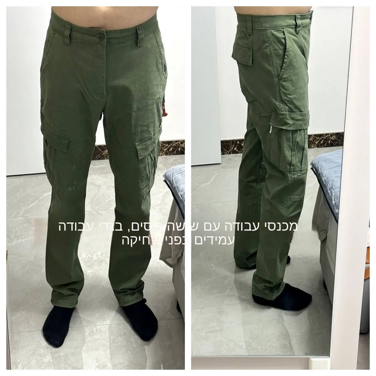 Men's Workwear Pants Straight Leg Casual Trousers Six Pockets Anti-Flame Resistant Wear-Resistant Cotton Autumn Winter
Men's Workwear Pants Straight Leg Casual Trousers Six Pockets Anti-Flame Resistant Wear-Resistant Cotton Autumn Winter