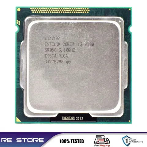 Processador Intel Core i3 2100 3,1 GHz Dual-Core LGA 1155 CPU