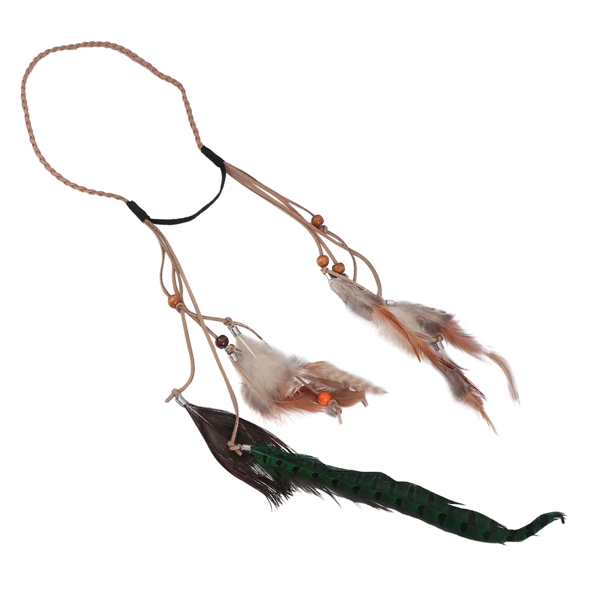 Hairband For Women Lightweight Elastic Party Headband Soft Bohemian Style Eye-Catching Headdress Festival Dance Costume 
Hairband For Women Lightweight Elastic Party Headband Soft Bohemian Style Eye-Catching Headdress Festival Dance Costume