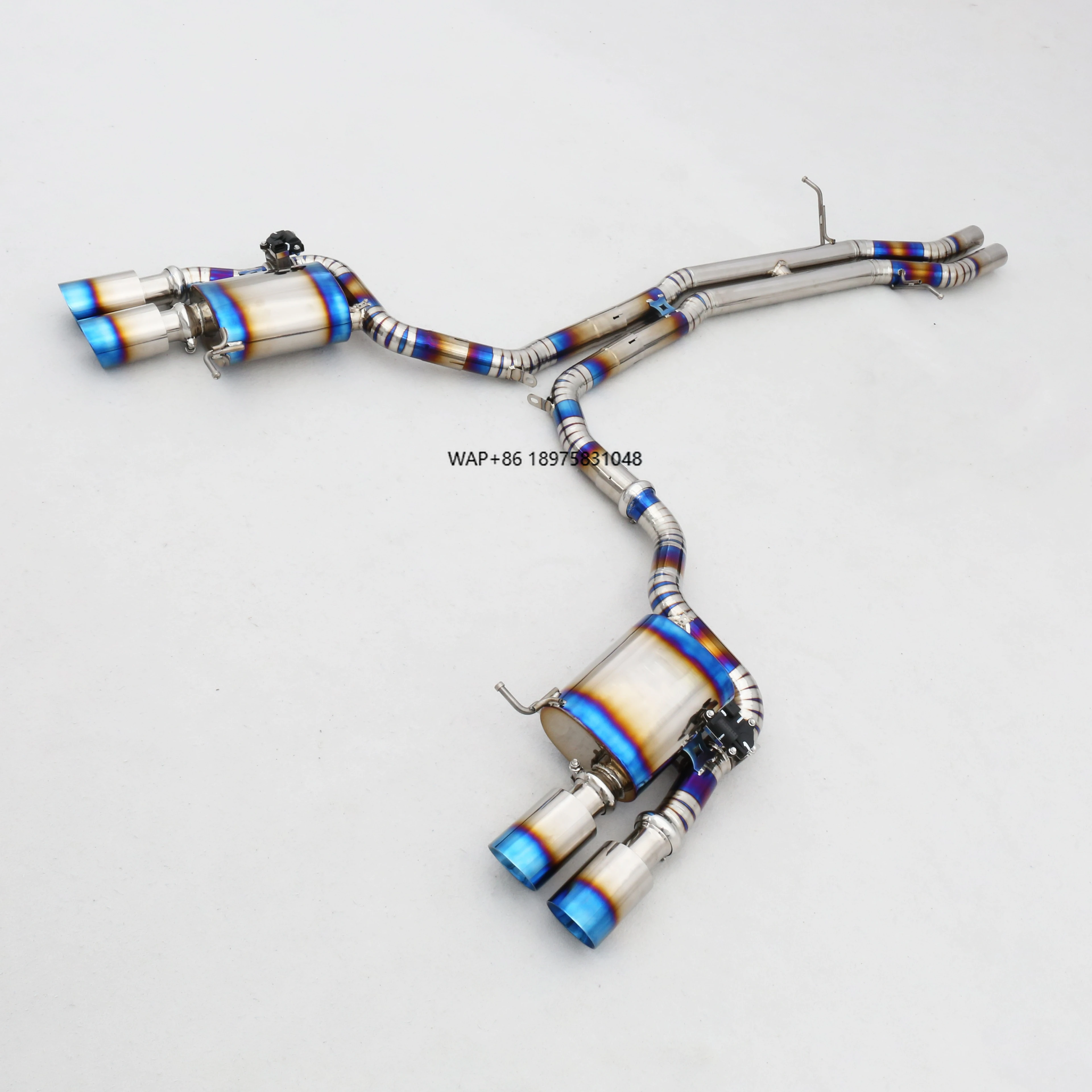 Custom 304 Stainless Steel/Titanium Valved Exhaust System Perfect Fit for
Custom 304 Stainless Steel/Titanium Valved Exhaust System Perfect Fit for