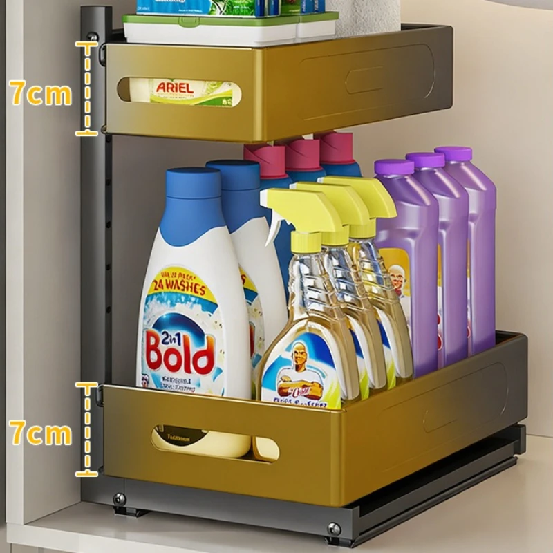 Stable Kitchen Under Sink Shelf Cabinet Drawer Basket Adjustable Bathroom Washstand Under Cabinet Storage Rack
Stable Kitchen Under Sink Shelf Cabinet Drawer Basket Adjustable Bathroom Washstand Under Cabinet Storage Rack